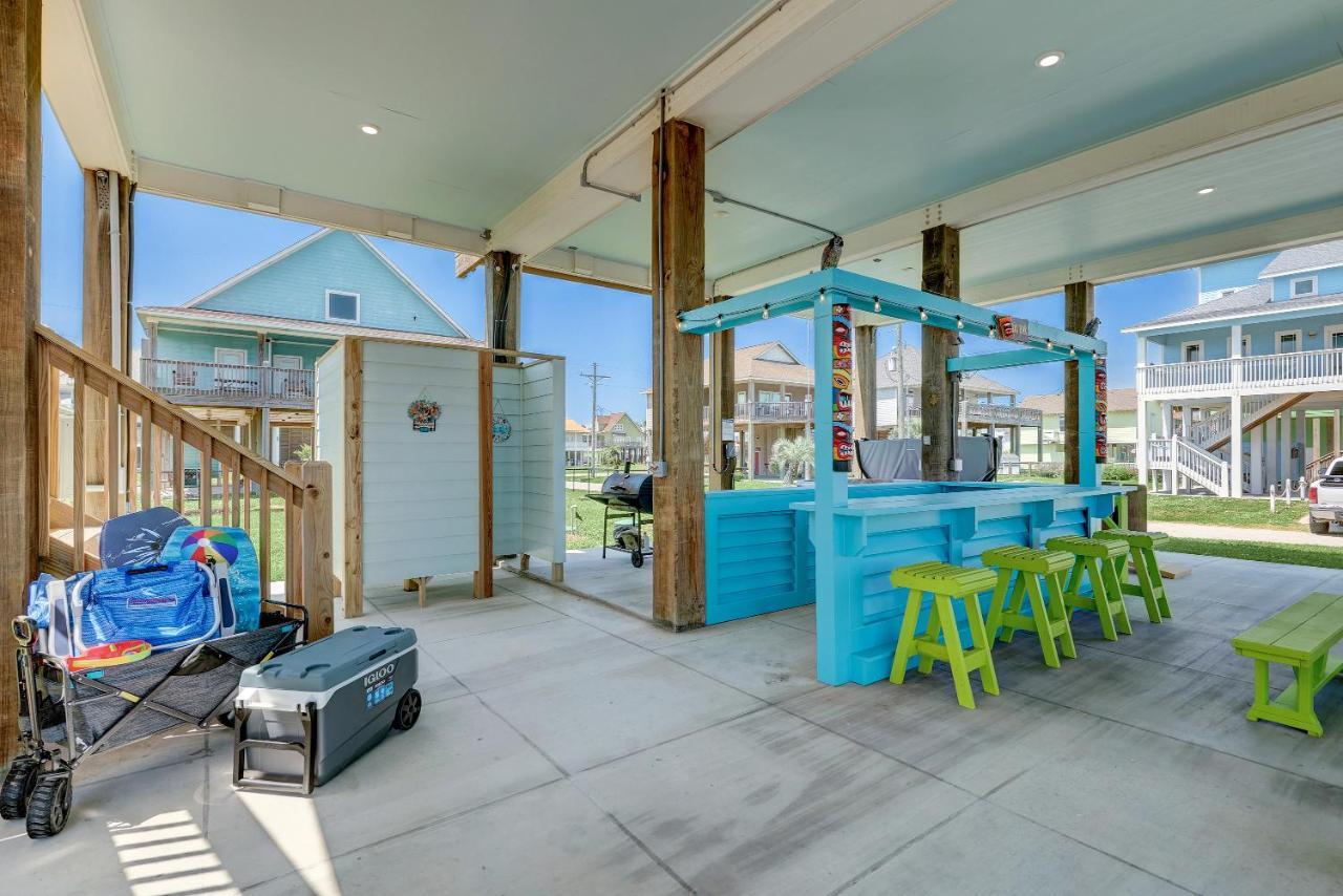 Beachfront - Hot Tub - Bbq - 14 Guests Bolivar Peninsula Εξωτερικό φωτογραφία