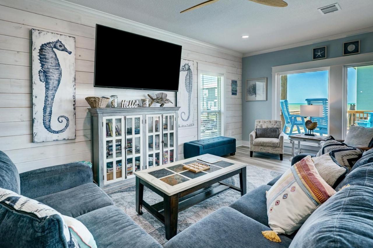 Beachfront - Hot Tub - Bbq - 14 Guests Bolivar Peninsula Εξωτερικό φωτογραφία