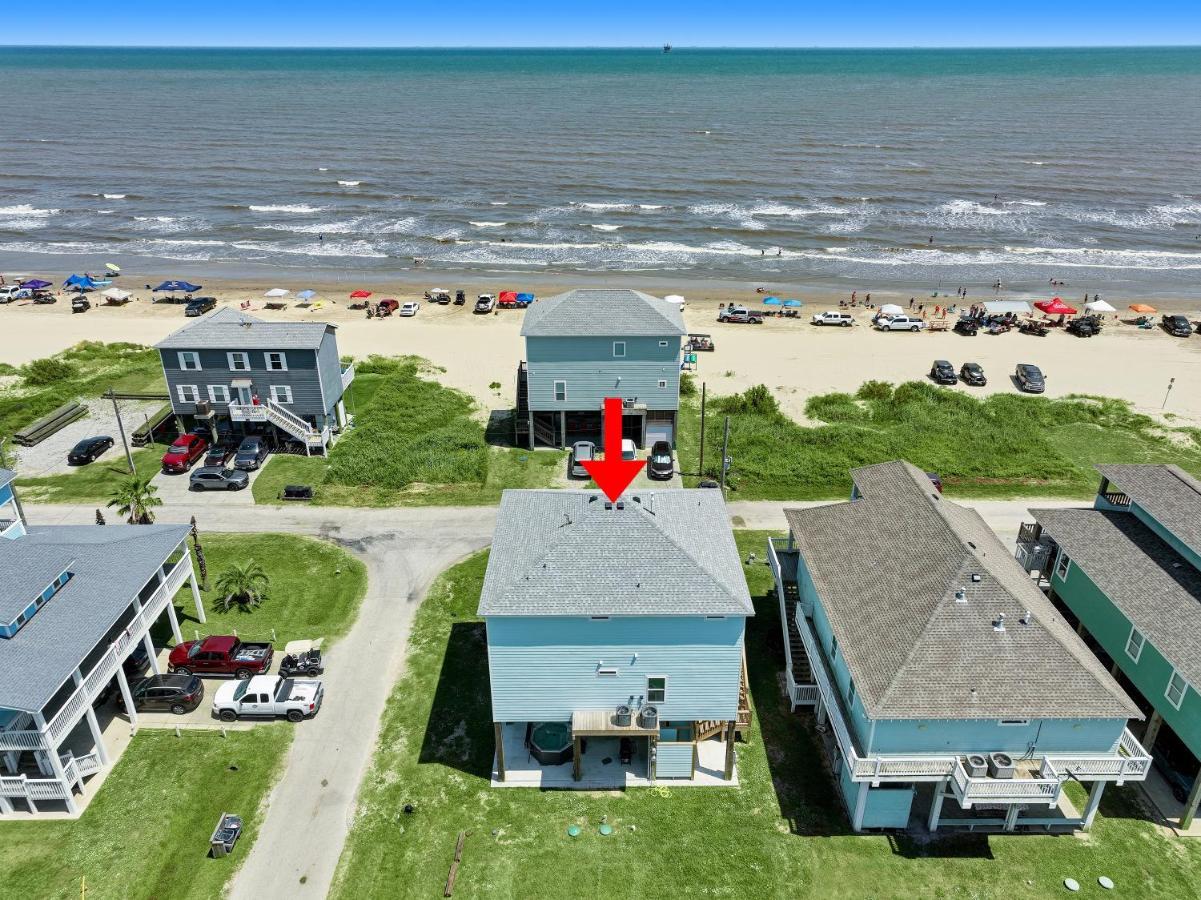 Beachfront - Hot Tub - Bbq - 14 Guests Bolivar Peninsula Εξωτερικό φωτογραφία