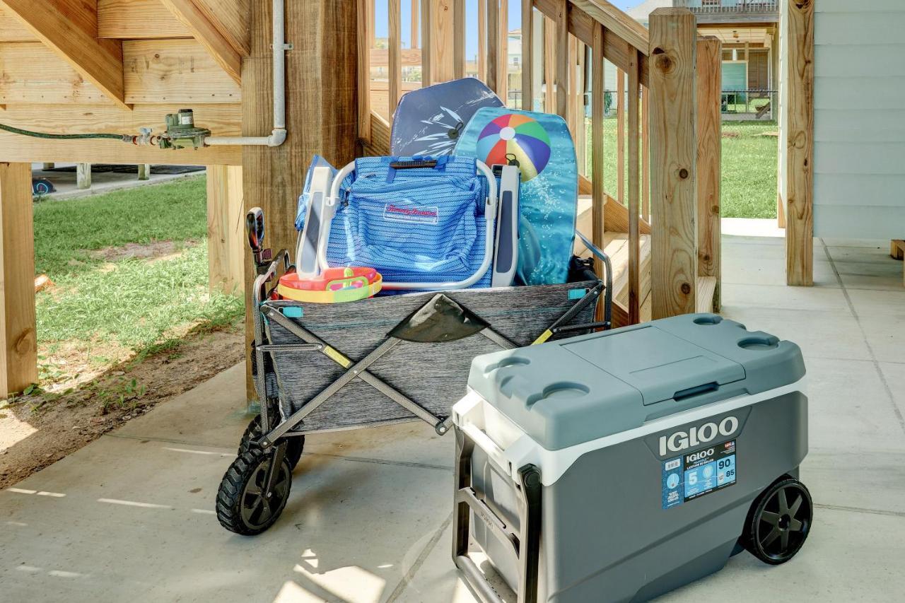 Beachfront - Hot Tub - Bbq - 14 Guests Bolivar Peninsula Εξωτερικό φωτογραφία
