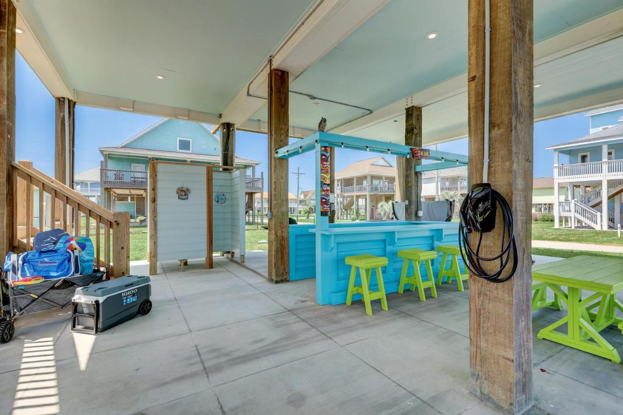 Beachfront - Hot Tub - Bbq - 14 Guests Bolivar Peninsula Εξωτερικό φωτογραφία