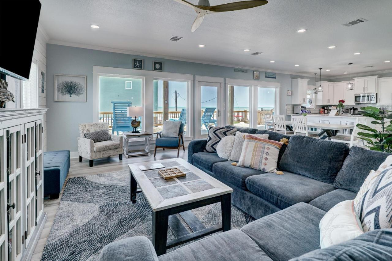 Beachfront - Hot Tub - Bbq - 14 Guests Bolivar Peninsula Εξωτερικό φωτογραφία