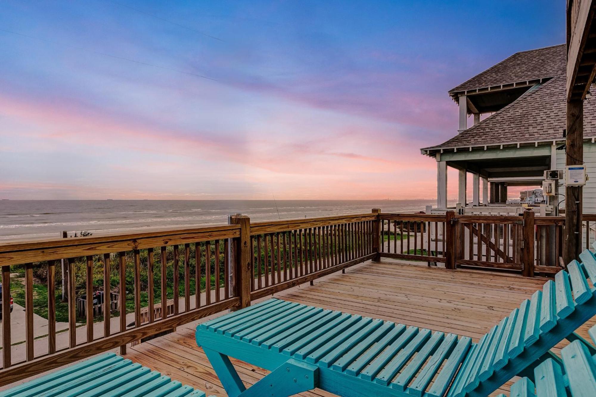 Beachfront - Hot Tub - Bbq - 14 Guests Bolivar Peninsula Εξωτερικό φωτογραφία