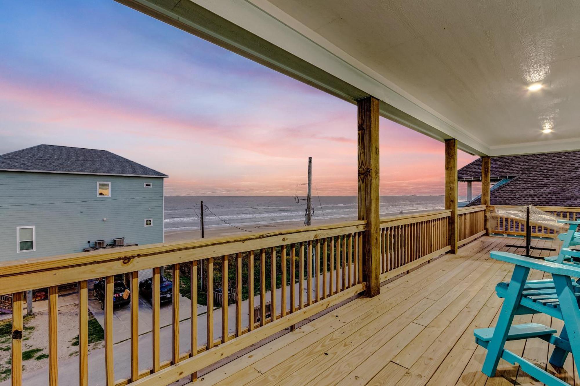 Beachfront - Hot Tub - Bbq - 14 Guests Bolivar Peninsula Εξωτερικό φωτογραφία